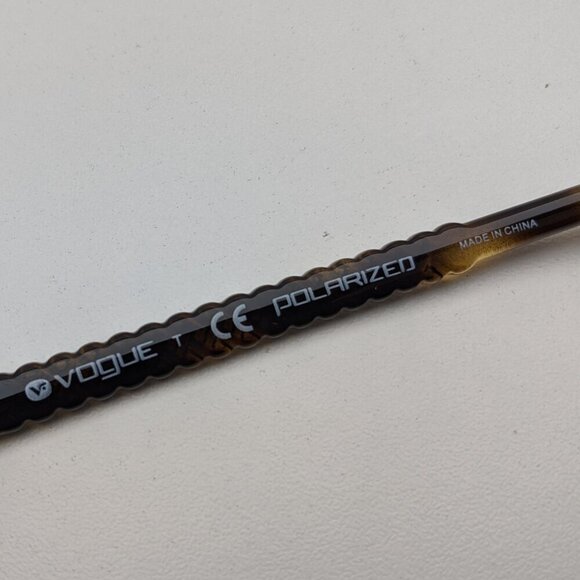 🕶️ Vogue VO3997-S 848/T5 Polarized Aviator Sunglasses 58/14-135 / ALH505🕶️ - Picture 5 of 8